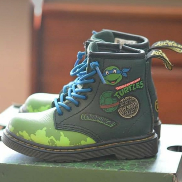 ninja turtle dr martens toddler